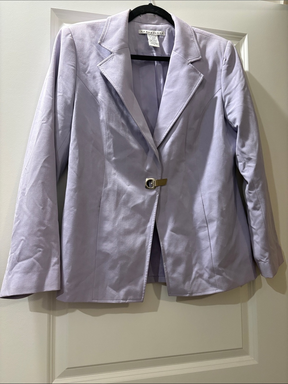 Versailles Light Lavender Single-Closure Blazer